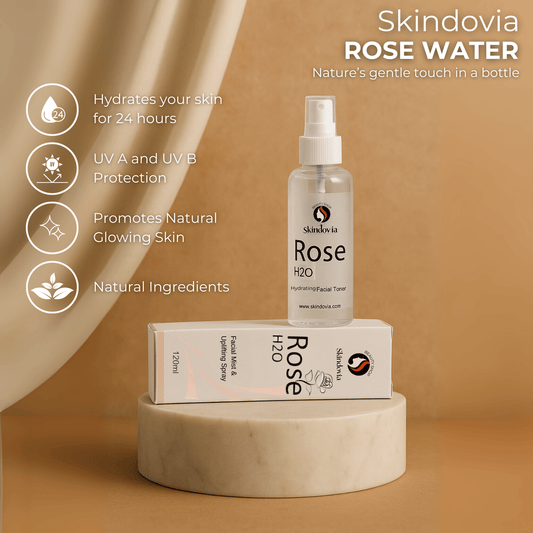 100% Pure Rose Water | Natural Toner & Skin Refresher (120ml)