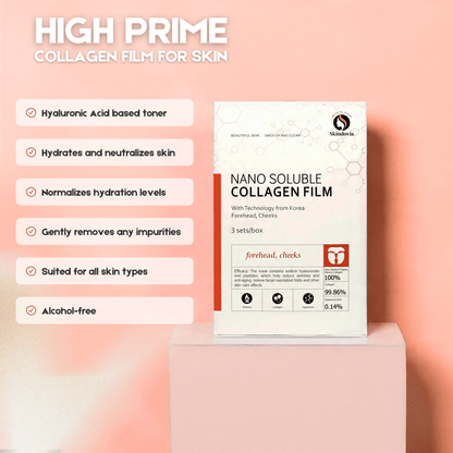 Radiance Trio – 2 Collagen Lifting Face Masks + Pure Rose Water