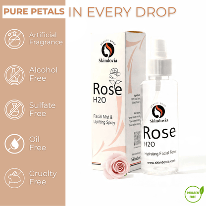 100% Pure Rose Water | Natural Toner & Skin Refresher (120ml)