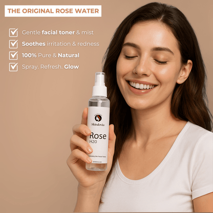 100% Pure Rose Water | Natural Toner & Skin Refresher (120ml)