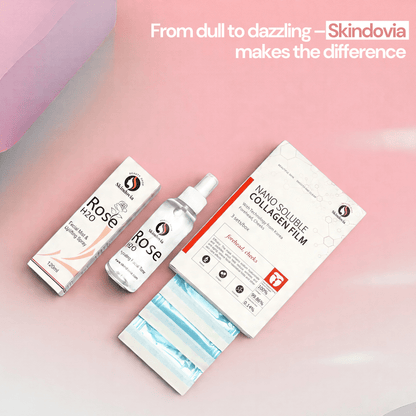 Glow Duo – Collagen Lifting Face Mask + Pure Rose Water