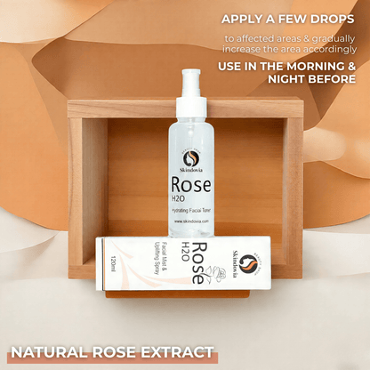 100% Pure Rose Water | Natural Toner & Skin Refresher (120ml)